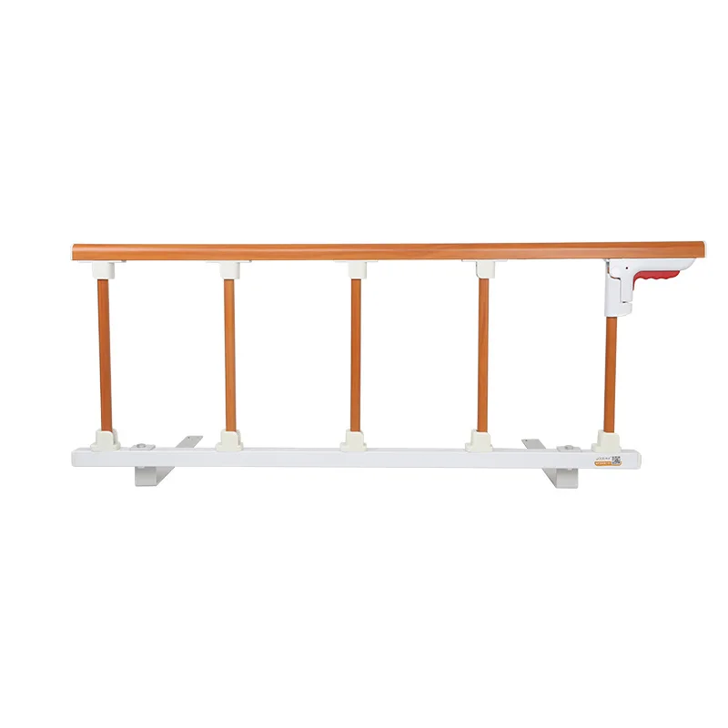 Manufacturer Medical Aluminum Alloy Thickened Folding Guardrail for The Elderly and Children Heightened Non-punching Fence