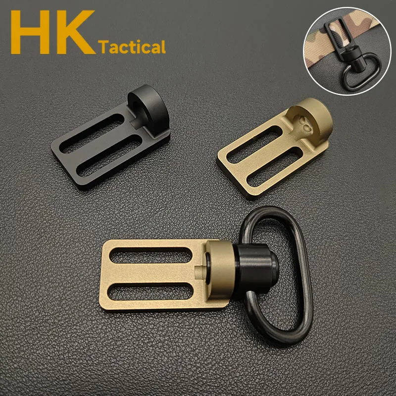 Tactical 1PC Convert Between 2 To 1 Point Triglide Sling Adapter Compatible With QD Swing Swivels Airsoft Hunting Accessories