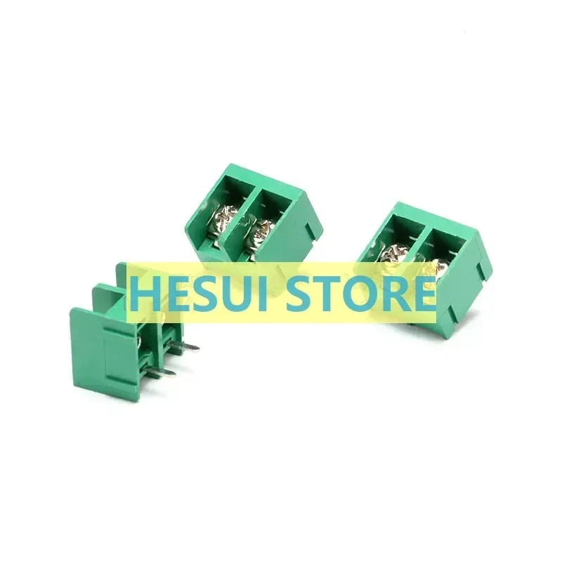 10 PCS Wiring Terminal HB9500 2P 3P spacing 9.5mm fence type can splice 300V/30A green