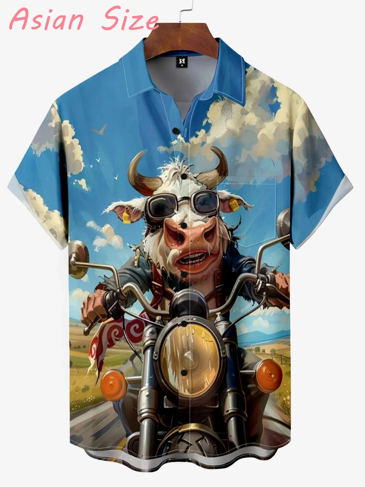 

Мужские рубашки с 3D-принтом забавных животных: коза, свинья. Модные рубашки с коротким рукавом, на пуговицах, с отложным воротником, в гавайском стиле, для мужчин, летние.