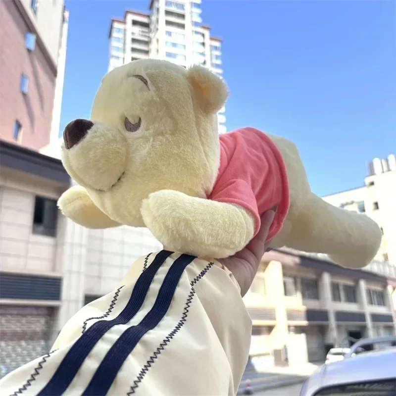 

60cm Winnie The Pooh Disney Sleep Plush Toys Room Ornament Stuffed Pillow Doll Giant Bear Cushion Decor Easter Gifts