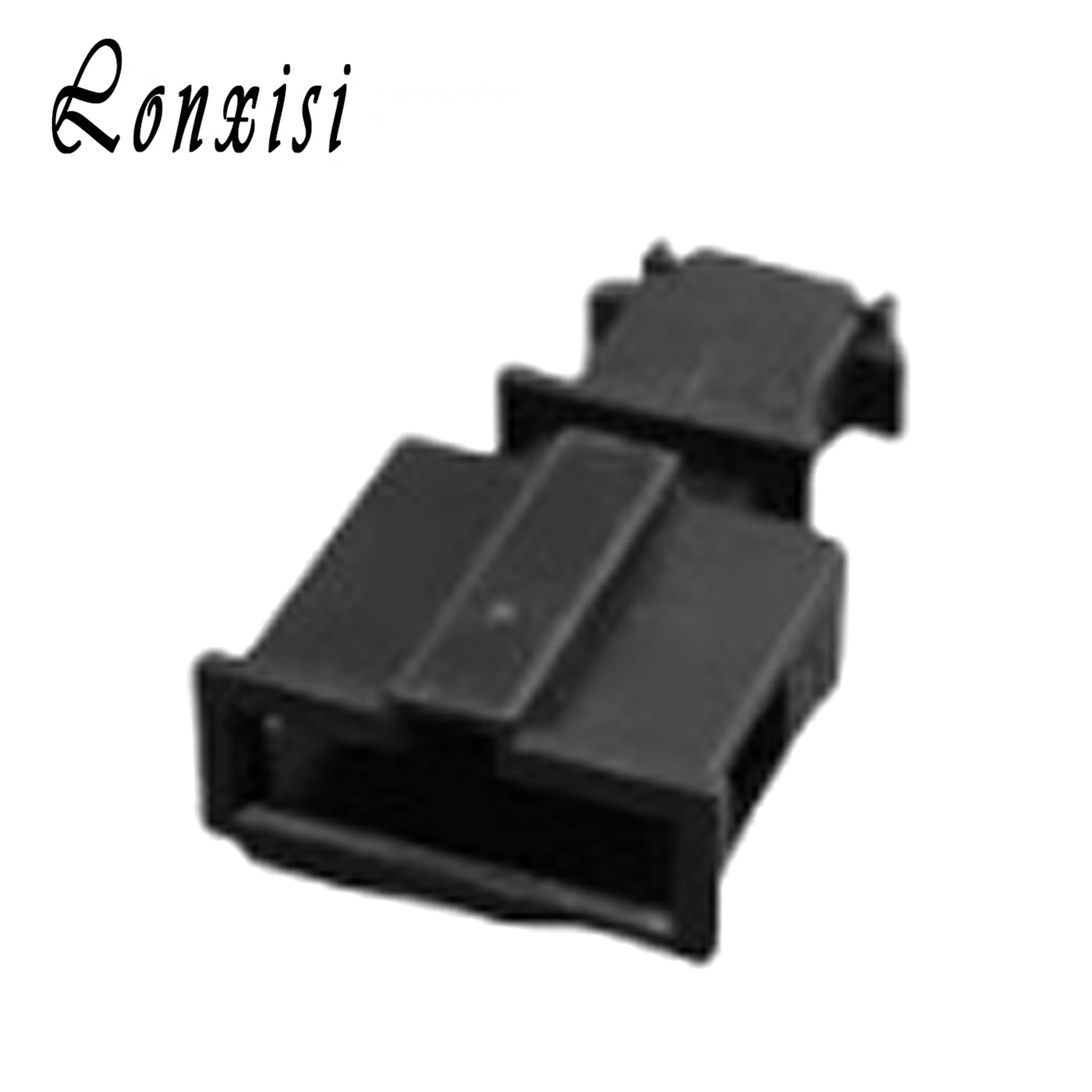 Connettore Elettrico Auto a 2 Pin 1J0971972 3B0972712 Nero per Luce Targa e Bagagliaio, Maschio e Femmina 1.5MM