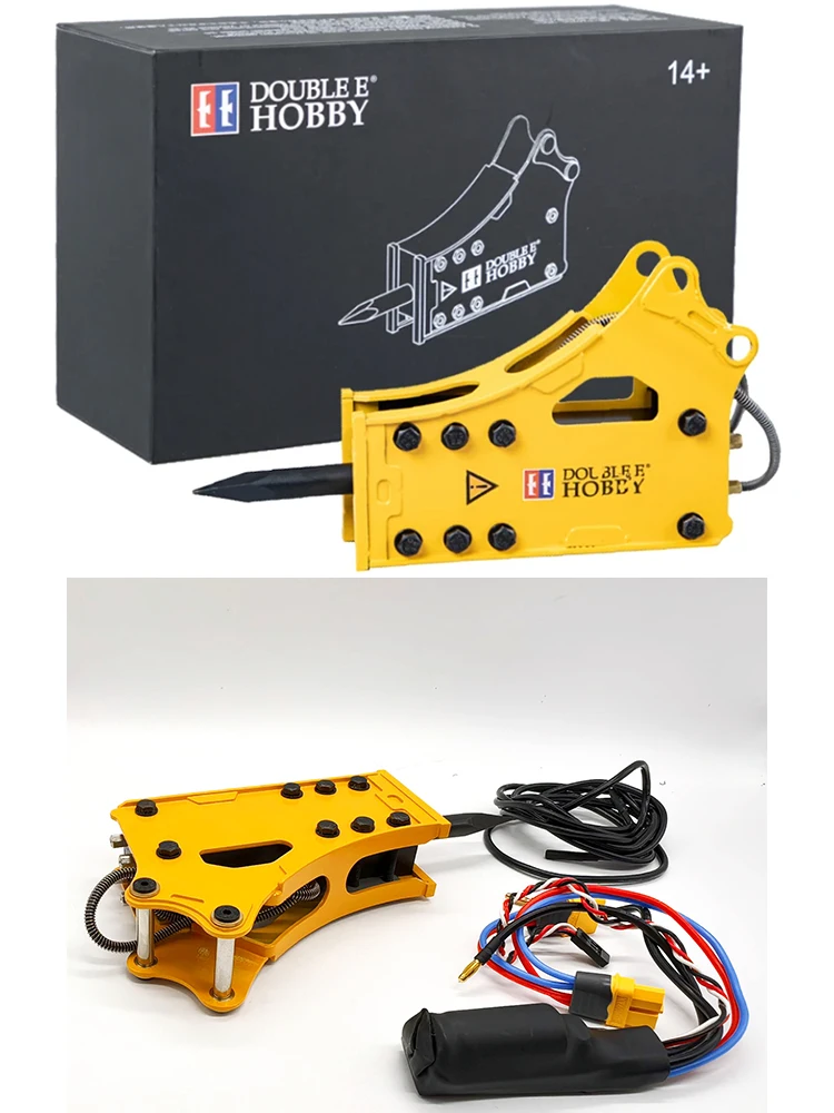 RC 1/14 E010 Metall-Magnetresonanzbrecher für Tamiya Hydraulikbagger, Lader, Muldenkipper, VOLVO-Anhänger, Kipper, DIY-Teil – Detail 4