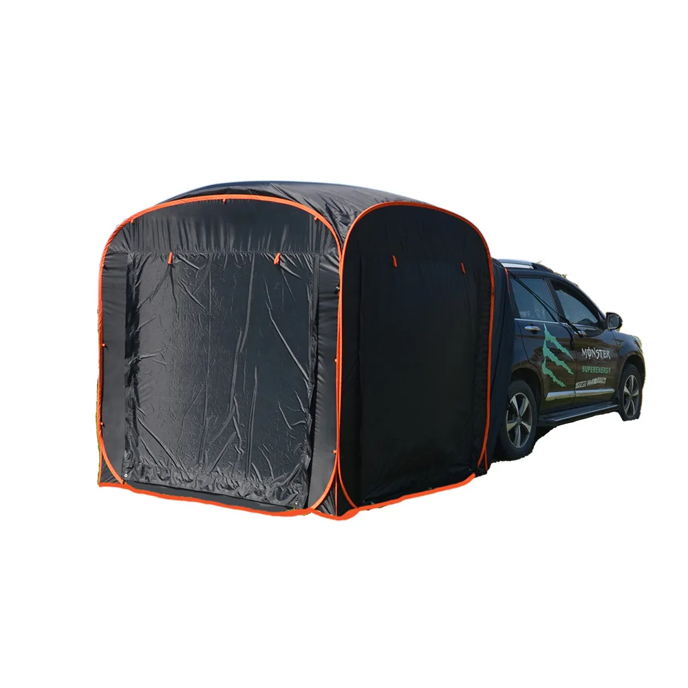 Steel wire models free build speed car tail tent Self-driving touring extended models car side side tent roof canopy tent