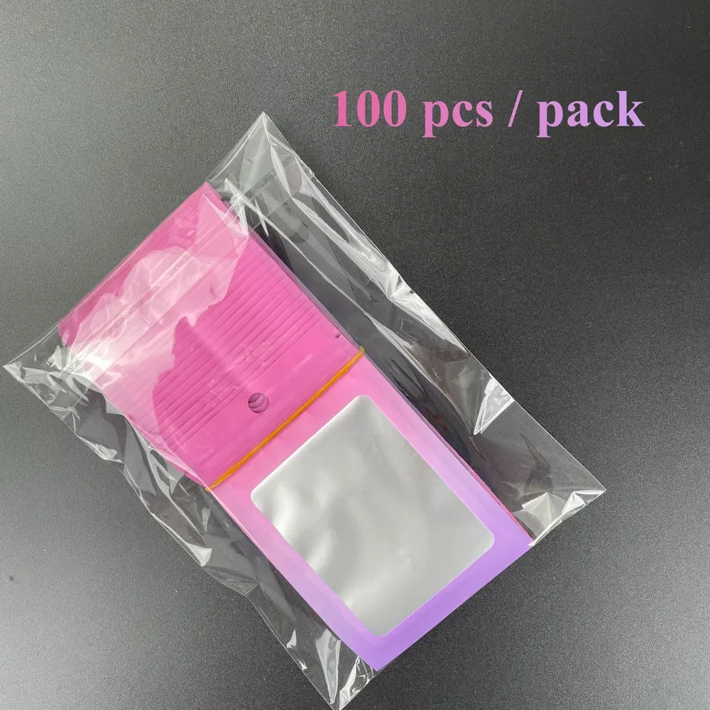 100pcs,Mini Transparent Jewelry Packing Bag,Resealable Ziplock Packaging Bags Nail Accessories Packaging Bags For Small Business