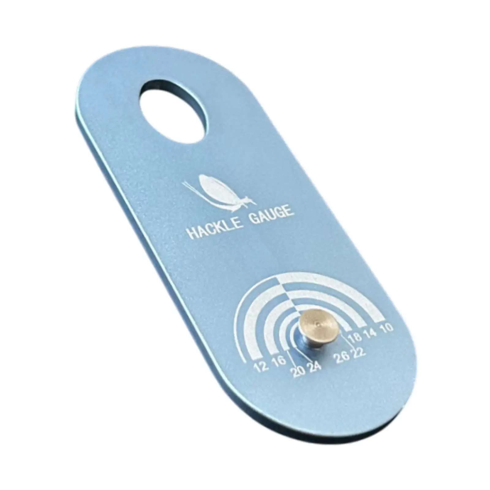 Fly Tying Hackle Gauge Professional Lure Making Practical Fly Tying Tool