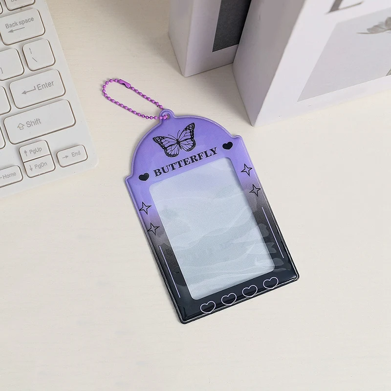 Juego de tarjetas de tres pulgadas, bolsa de almacenamiento de fotos, bolsa pequeña de estrellas para estudiantes, bolsa colgante para tarjetas, juego de tarjetas de tres pulgadas, 1 Juego