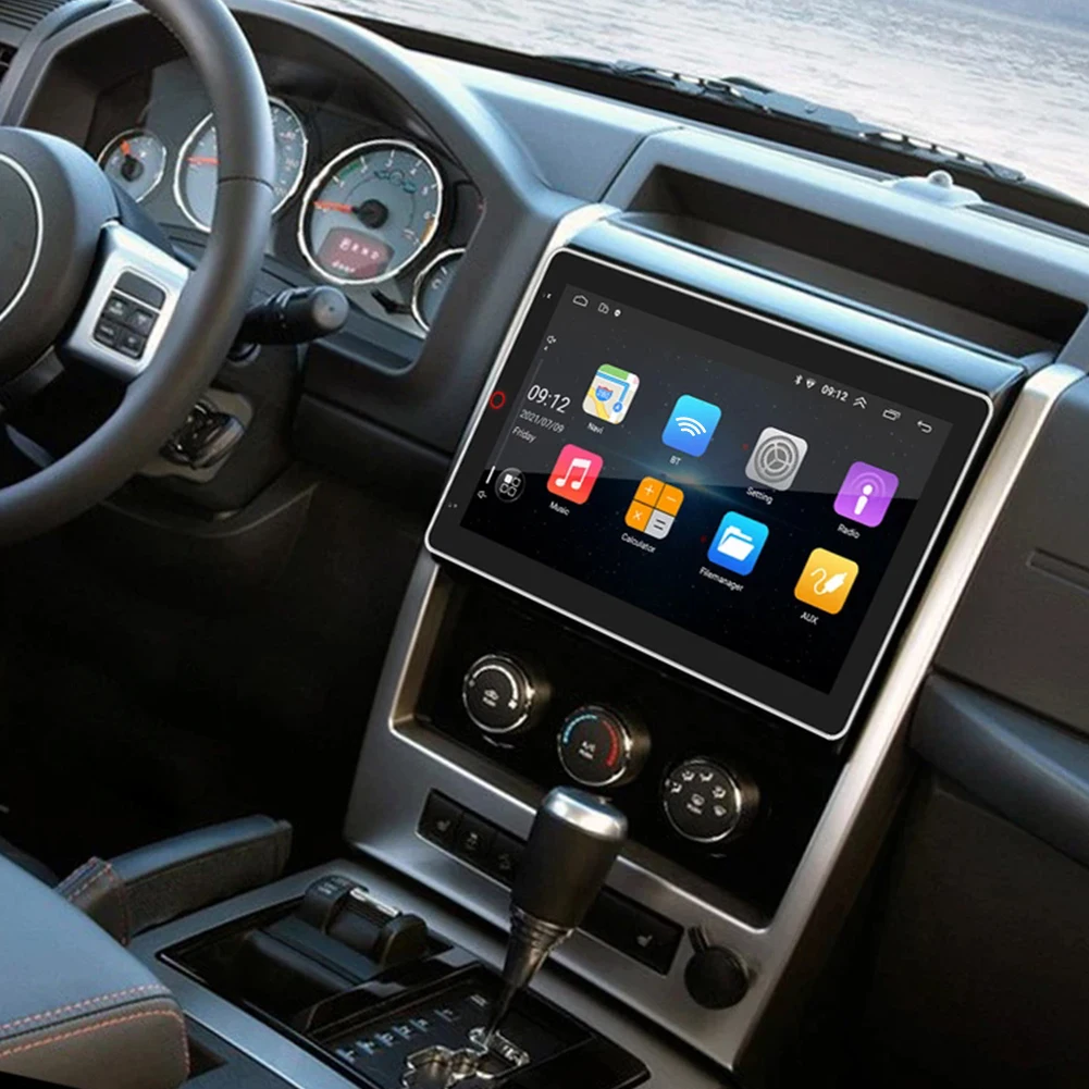 

10.1 Inch Touchscreen Car Stereo Radio Wireless CarPlay Android Auto Car Radio with GPS WiFi BT FM Radio Android 13 for Car