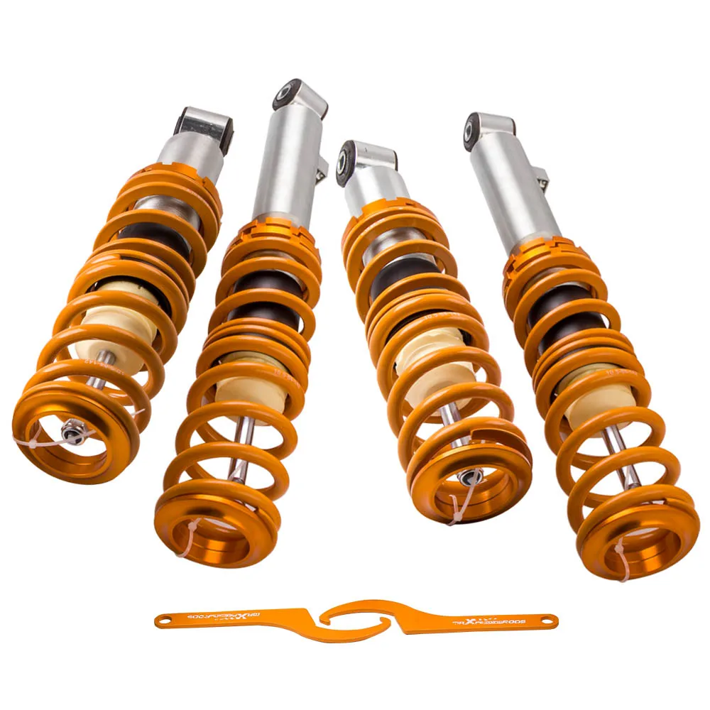 Street Lowering Coilovers for Mazda Miata MX5 MK1 NA 90-97 Height Adjustable New Coilover Suspension Shock Coil Spring