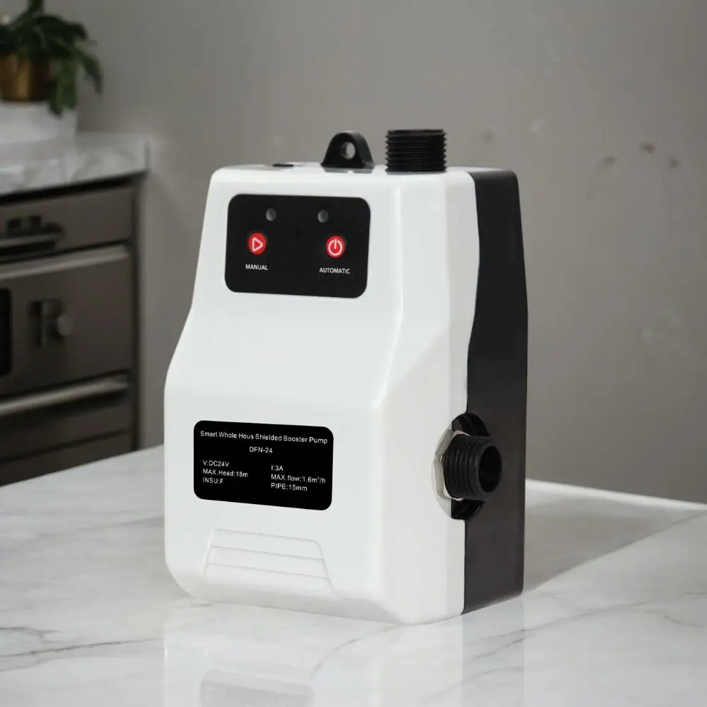 

Suitable for Mini Auto Water Pump Pressure Booster Pump Connector Household for Kitchen Sink Shower Head DC Booster Pump