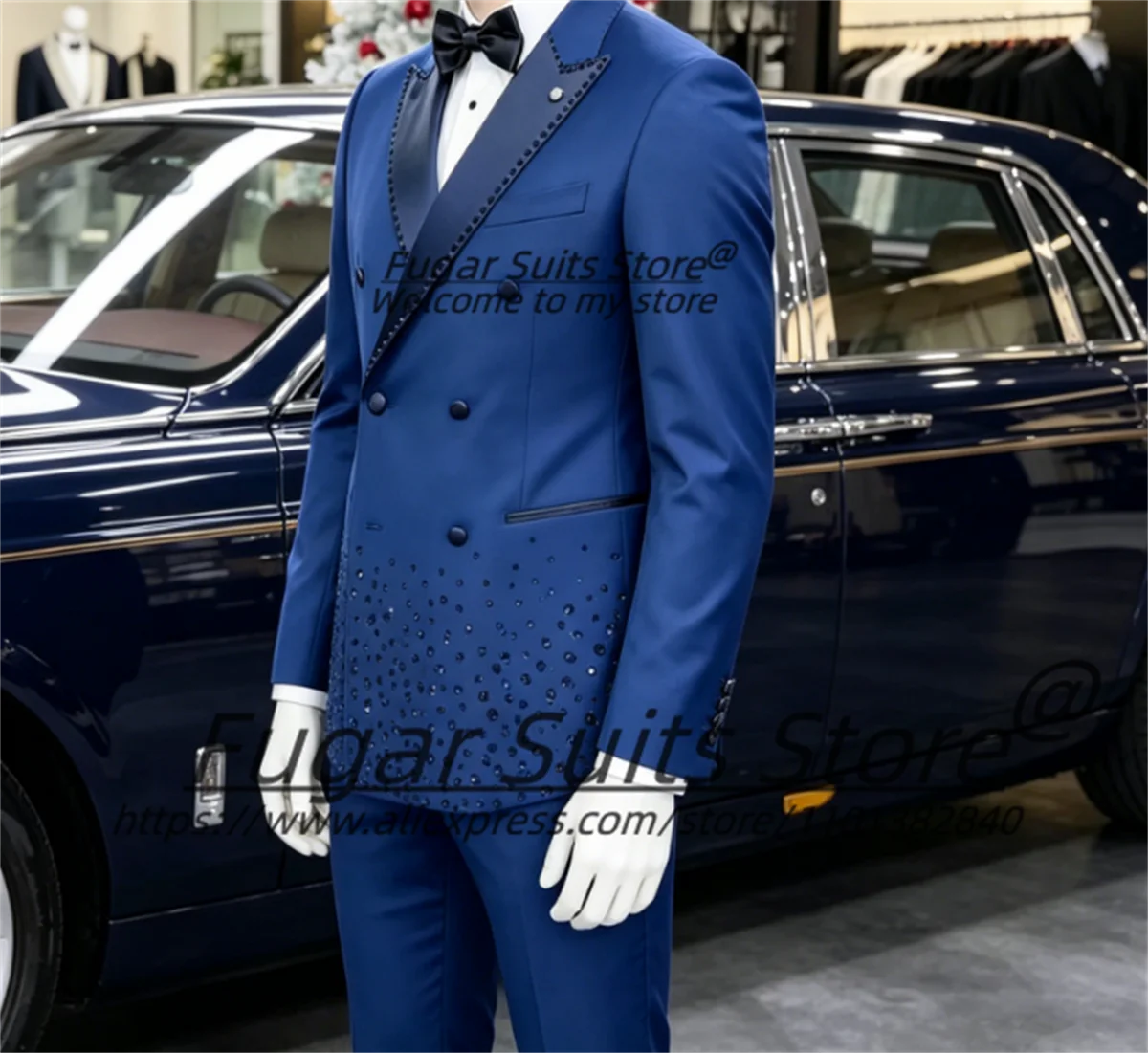 Mens Grooming Kit Luxury - Traje de Boda de Lujo para