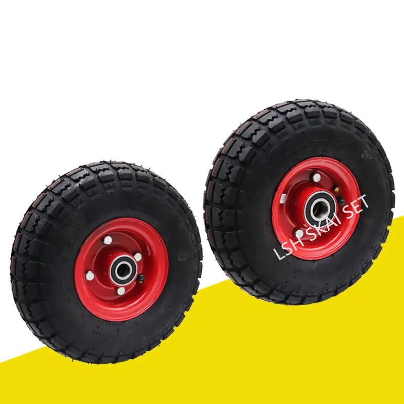 rouleau-de-porte-en-caoutchouc-de-haute-qualite-10-pouces-poulie-gonflable-epaisse-et-durable-roulement-silencieux-roue-de-chariot-rouleau-de-pneu-1-piece