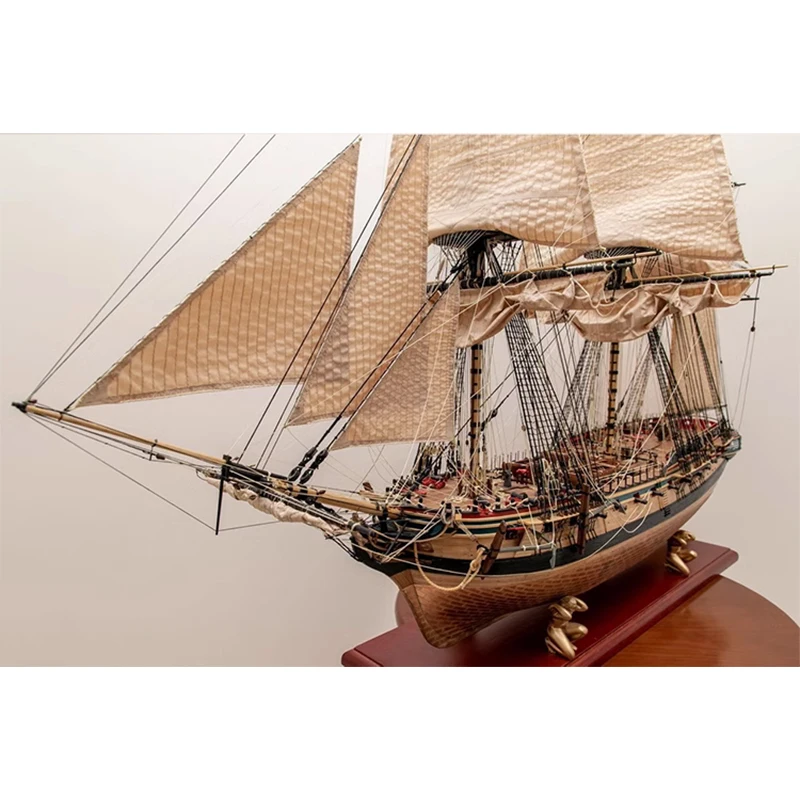 1/64 HMS Diana1794 DIY Simulation Wooden Sailing Ship Model Assembly Kit Toy Gift Collection British Navy Frigate