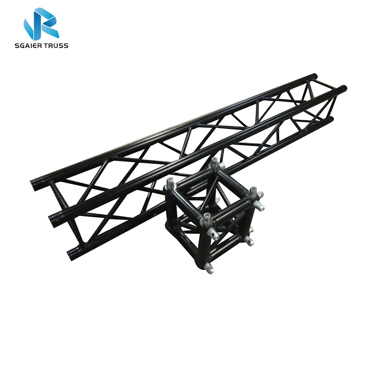 

Black lighting decoration spigot/bolt truss, 200mm, 290mm black box truss