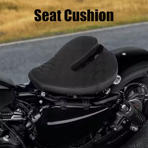 For Harley Davidson 883R 883C 883 883L XL1200 Sportster 1200 Saddle 2005 2006 2010-2020 Asiento modificado Leather Seat Cushion