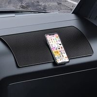 Universal Car Dash Sticky Rubber Mat, Multifunctional Car Dashboard Anti-Slip Mat, Keys, Coins, Sunglasses27x15CM/20*13CM