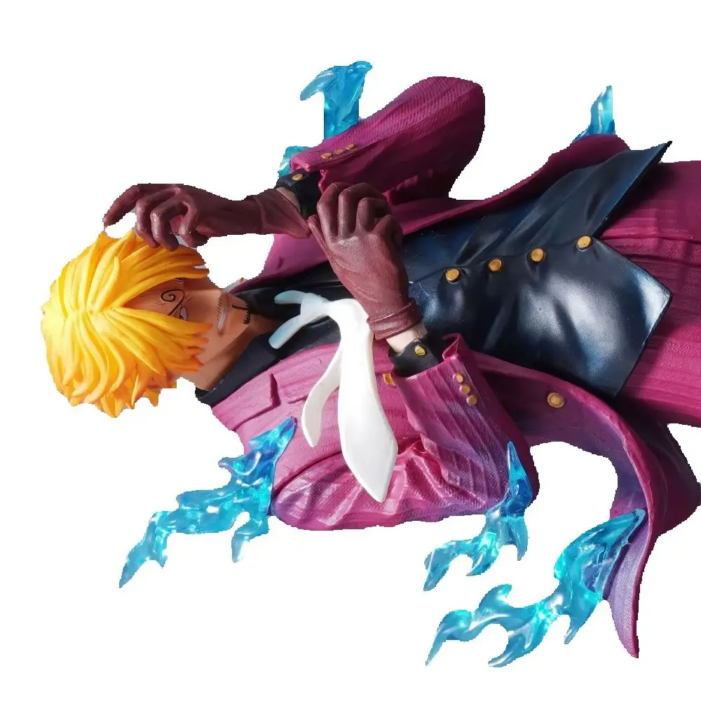 

25cm/9.84in Anime ONE PIECE Figure Sanji Action Figures Pvc Statue Desktop Ornamen Collection Model Toys Gifts