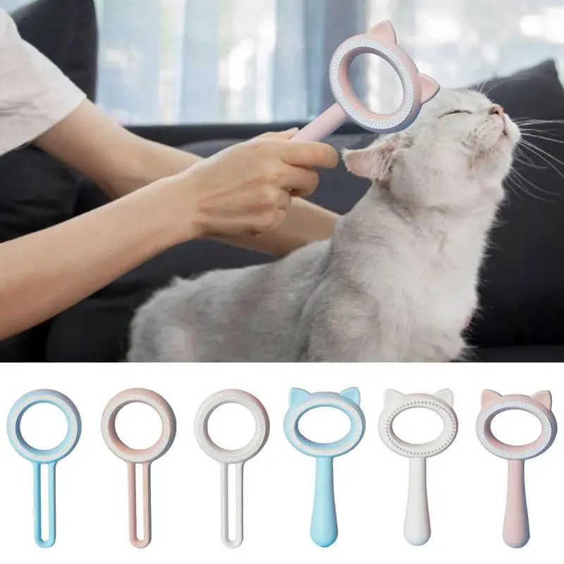 Two-Sided Cat Brush Cat Brush Pet Grooming Brush for Cats Pets Hair Removal Comb  Pet Grooming Tool Long Short Haired Dog & Cat