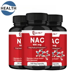 Suplemento Nac De 600mg, Promueve La Salud Celular, Aumenta La Inmunidad, Soporte De La Piel