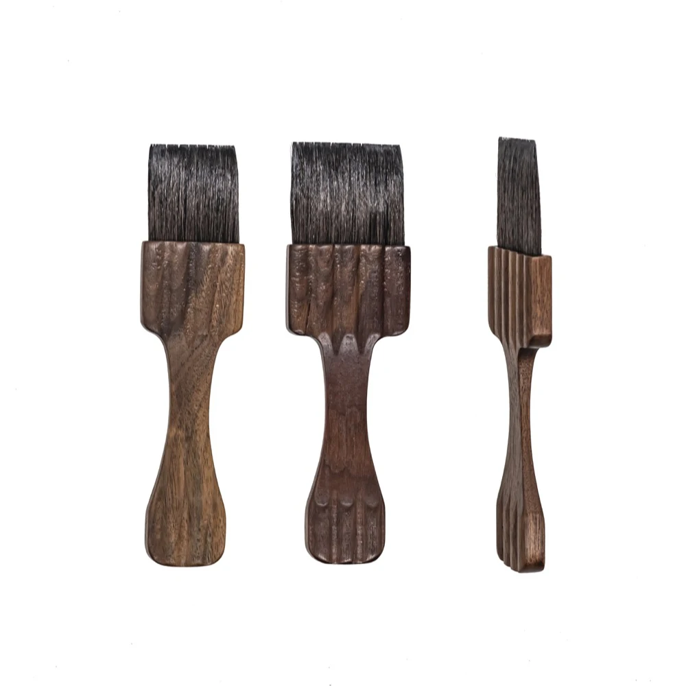 Pincel de pintura de madera de nogal Artsecret para acuarela acrílica, dibujo al óleo, oreja de buey, pelo de cabra, mezcla, pincel de artista de 1,57-2,36 pulgadas