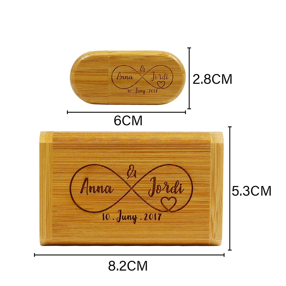 50개 묶음 나무 USB 3.0 플래시 드라이브 128GB 무료 맞춤형 로고 펜 드라이브 64GB 고속 메모리 스틱 32GB 선물 상자 펜드라이브 8GB
