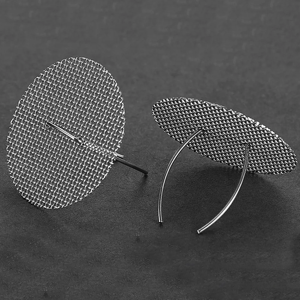 3Pcs Lila Sand Teekanne Filter Edelstahl Fein Mesh Tee Blätter Sieb Wiederverwendbare Infuser Ersatzteil