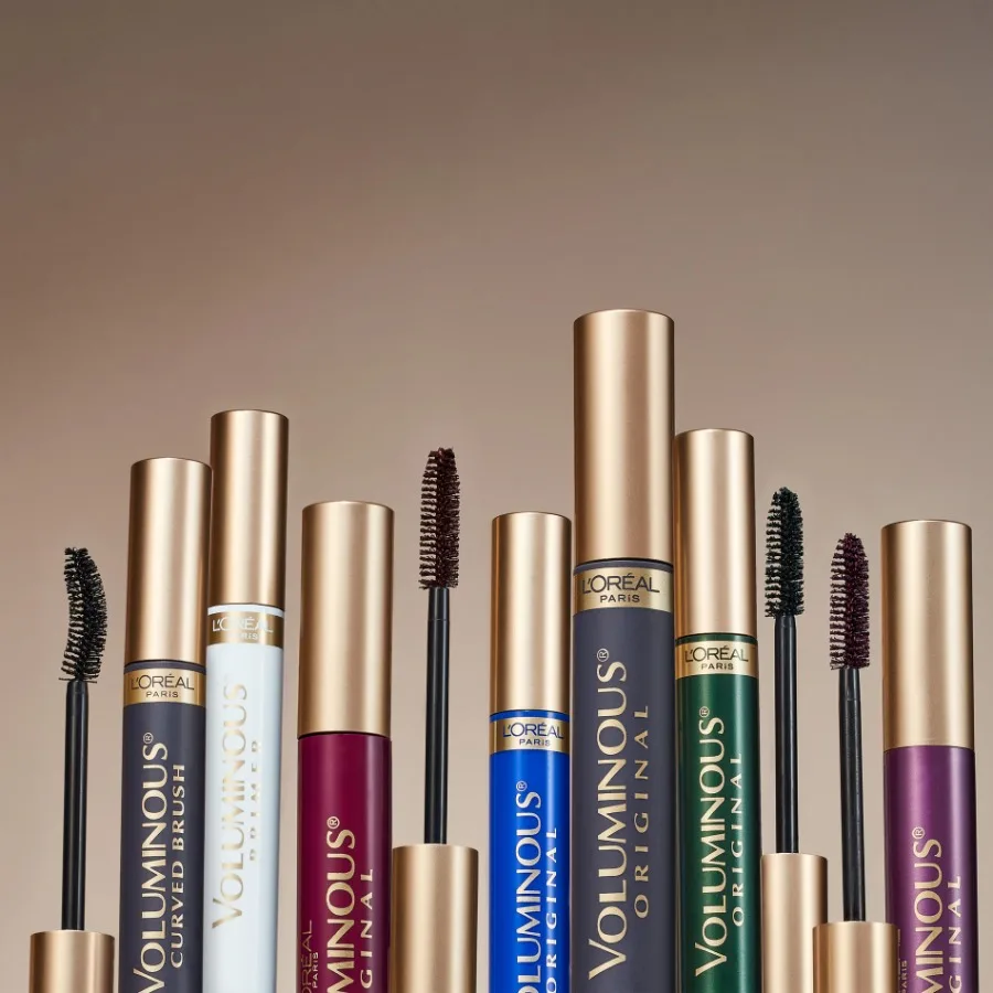 Mascara base primer voluminosa, nero più nero