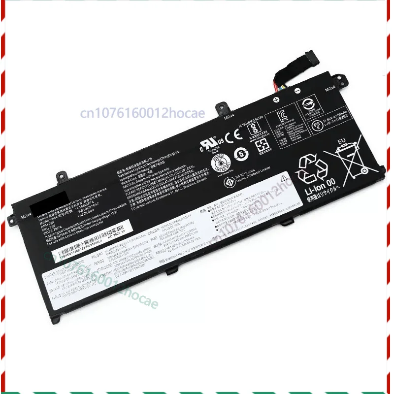 

Genuine 51Wh L18M3P74 L18M3P73 L18L3P73 Battery For ThinkPad T490 T495 P43S T14