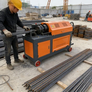 Selling At A Low Price GT4-12 9Kw Automatic CNC Steel Cutting Machine Steel Rebar Straightening And Cutting Machine 380V