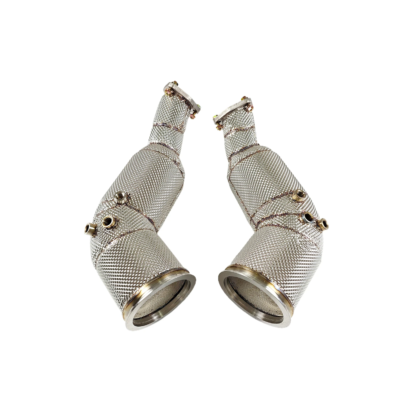 

200 Cells Heatshield Downpipe For AUDI RSQ8 SQ7 SQ8 Downpipe