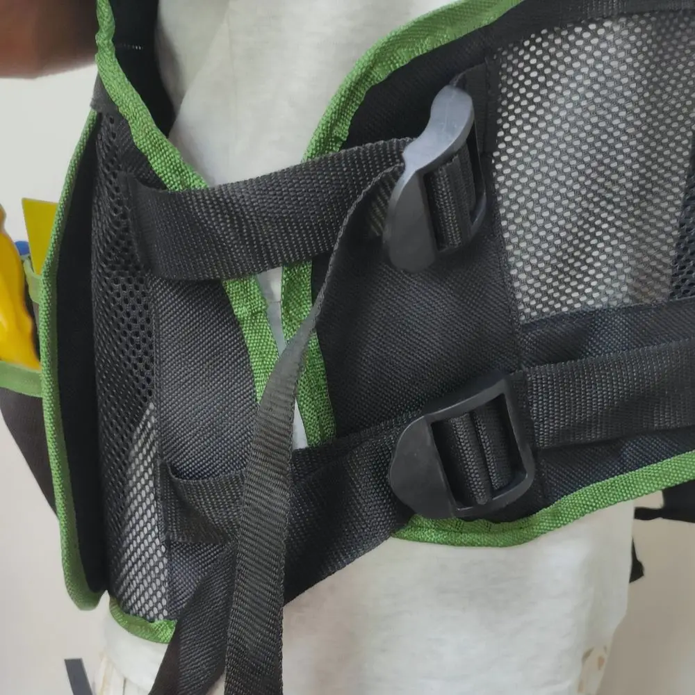 High Capacity Tool Vest Workwear Electrician Carpenter Maintenance Utility Apparel Multi Pocket Storage Hardware Equipment