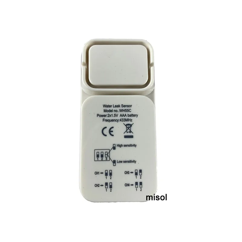 Wireless Multi-channel Leak Detection Sensor for Water Leakage Detection