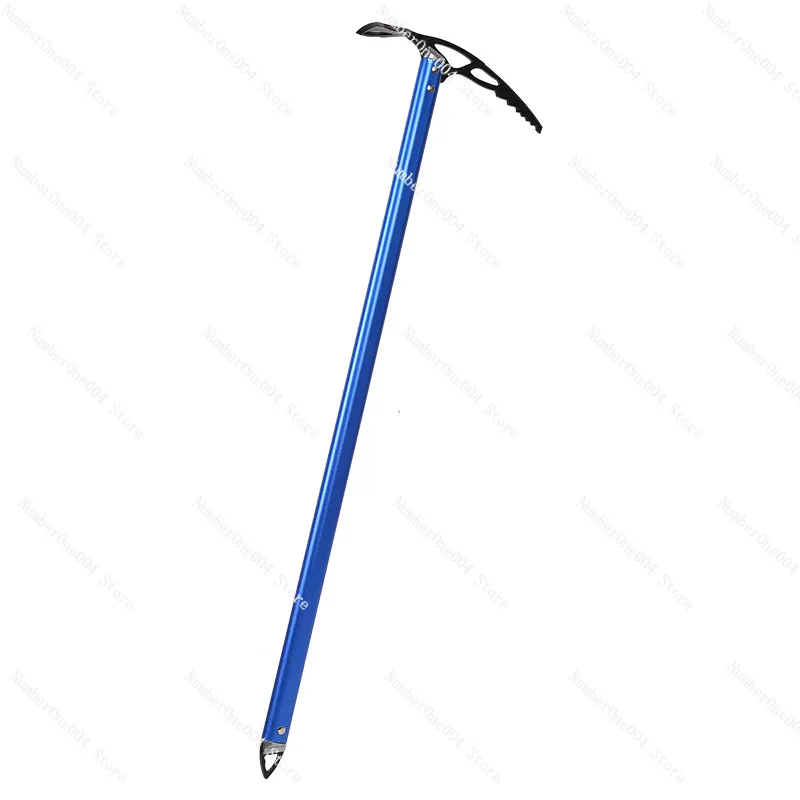 

Outdoor Multifunctional Climbing Ice Axe Aluminium Mountaineering Ice Tool 60 / 70 Cm