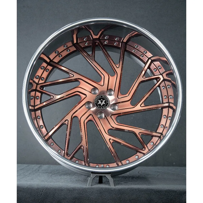 

Viaol 2P 3P deep lip Rims Forged Wheels 5x120 5x114.3 Passenger Car Wheels 16-26 Inch fit for Chevy C8