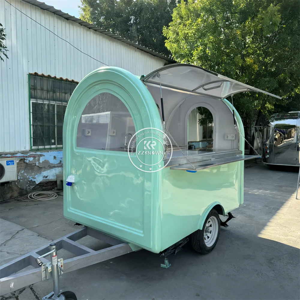 

Mobile Food Trailer Concession Snack Ice Cream Cart Street Catering Truck Commercial Fast Food Truck Fully Equipped