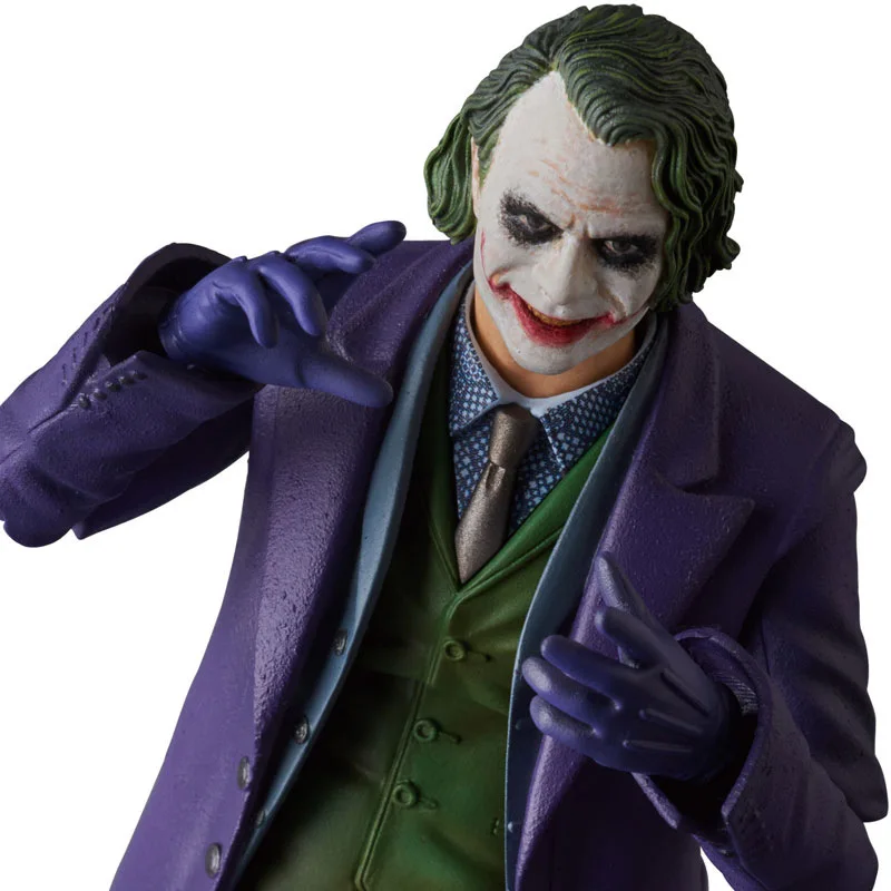 16cm MAFEX 051 The Joker in Batman Articulated Model PVC Collectible Model Toy Desktop Decoration Christmas Halloween Gift