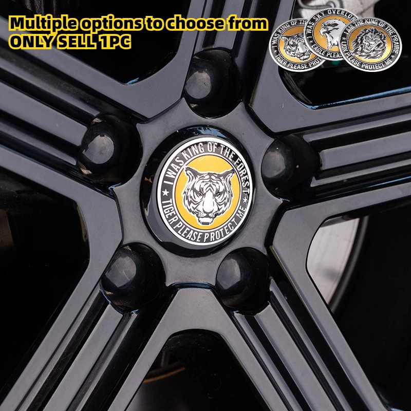 

Car stickers metal aluminum alloy animal stickers tiger head eagle head lion head car stickers car modification stickers