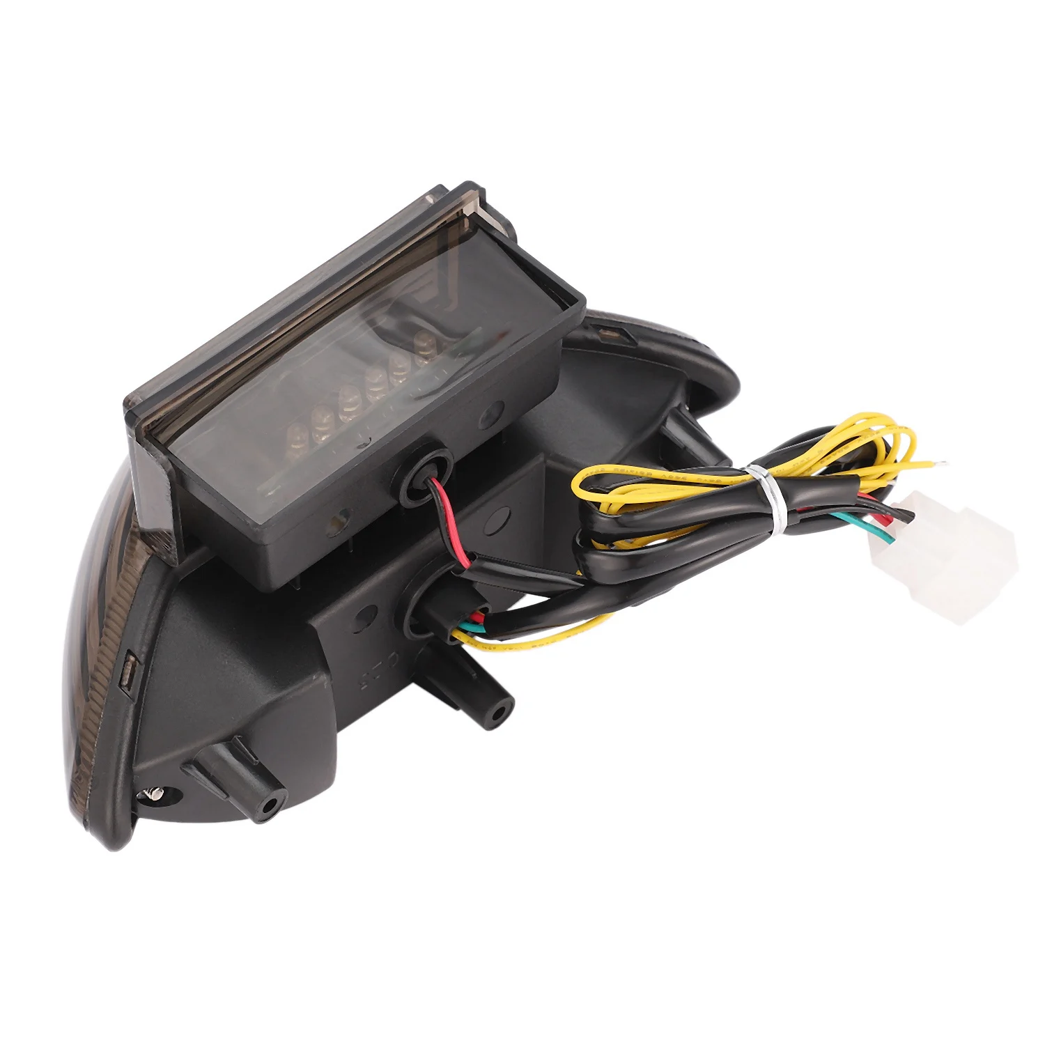 مصباح فرامل خلفي ليد للدراجة النارية ، مصباح مدمج ، مصباح إشارة الانعطاف ، ضوء خلفي لسوزوكي هايابوسا gsxrgs1300r-1500