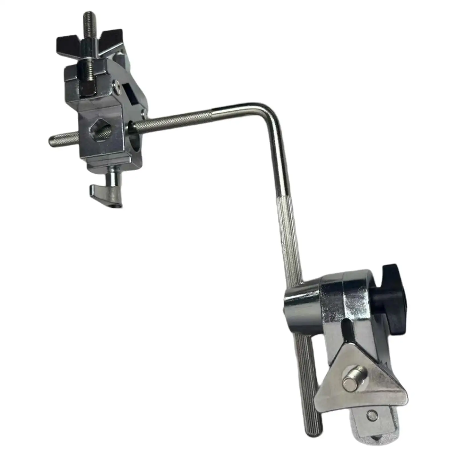 

Cowbell Holder for Bass Drum Easy to Install Metal Professional Hardware Practice Tool for Drummer Cowbell Mount Bracket