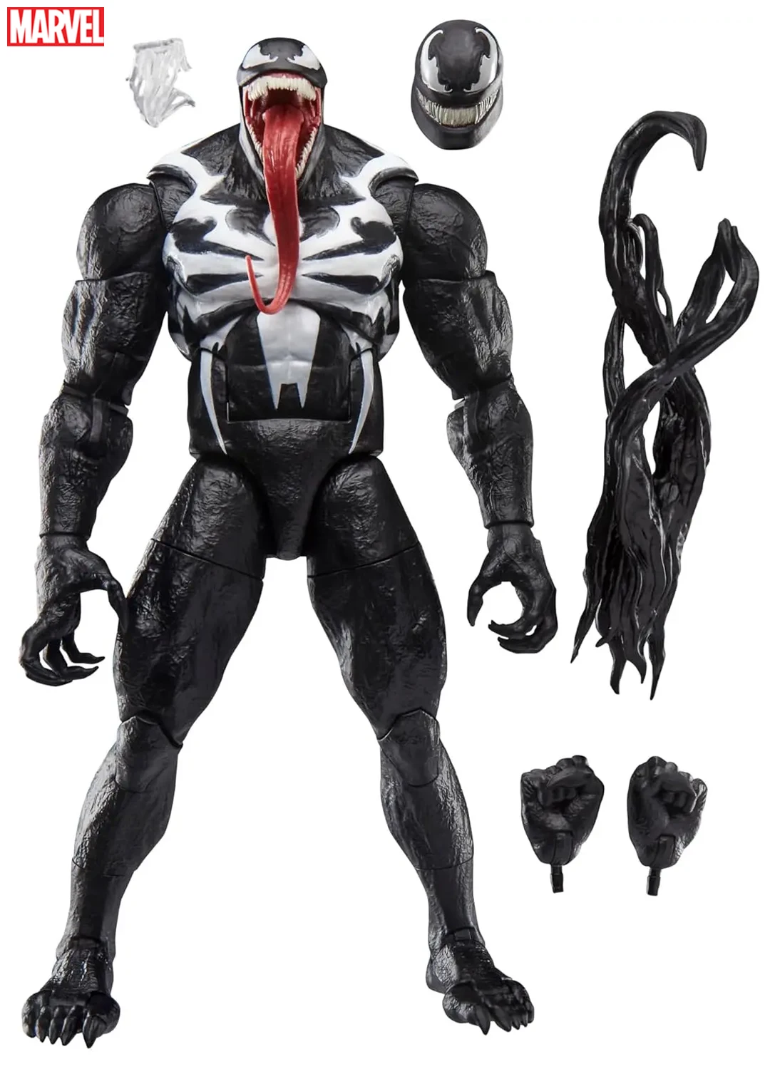 action-figure-marvel-venom-modellino-da-collezione-ispirato-al-videogioco-spider-man-2-ornamento-da-collezione-scala-6-pollici