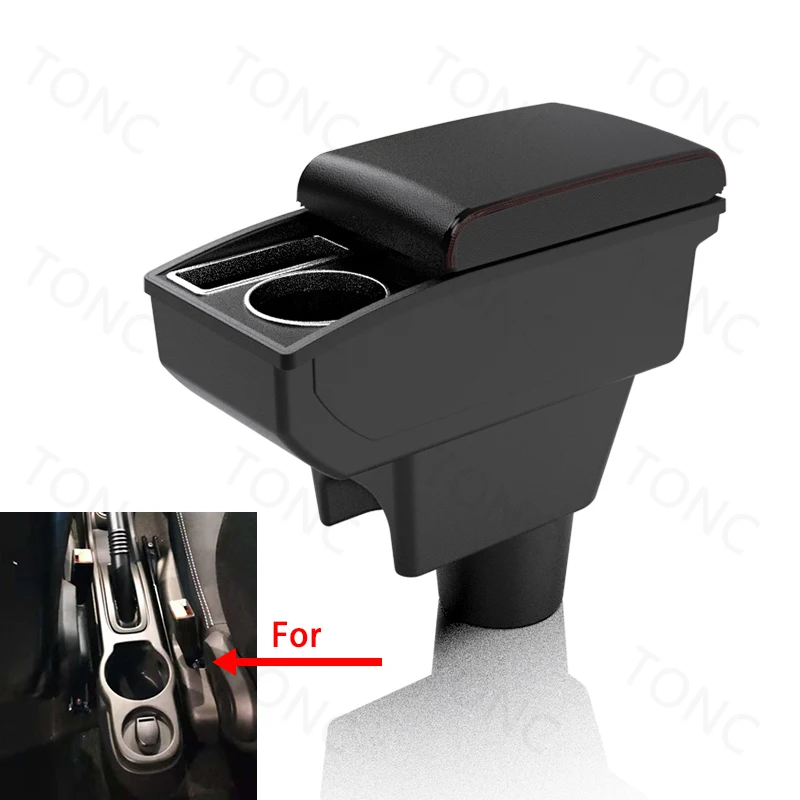 

For Renault Duster Armrest For Nissan Terrano 3 Renault oroc Car Armrest Retrofit Storage box car accessories Interior details