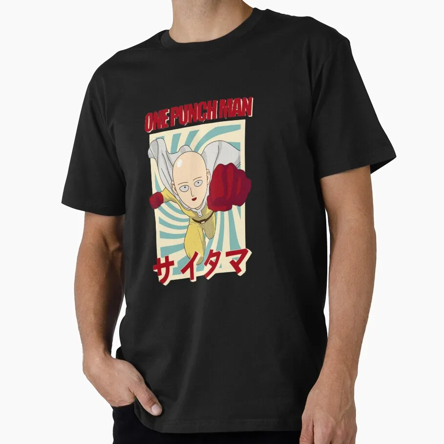 aitama Superhero  Anime Gift T-shirt 1206 One Punch Man Manga Print Graphic Clothes All Size Tops S-6XL