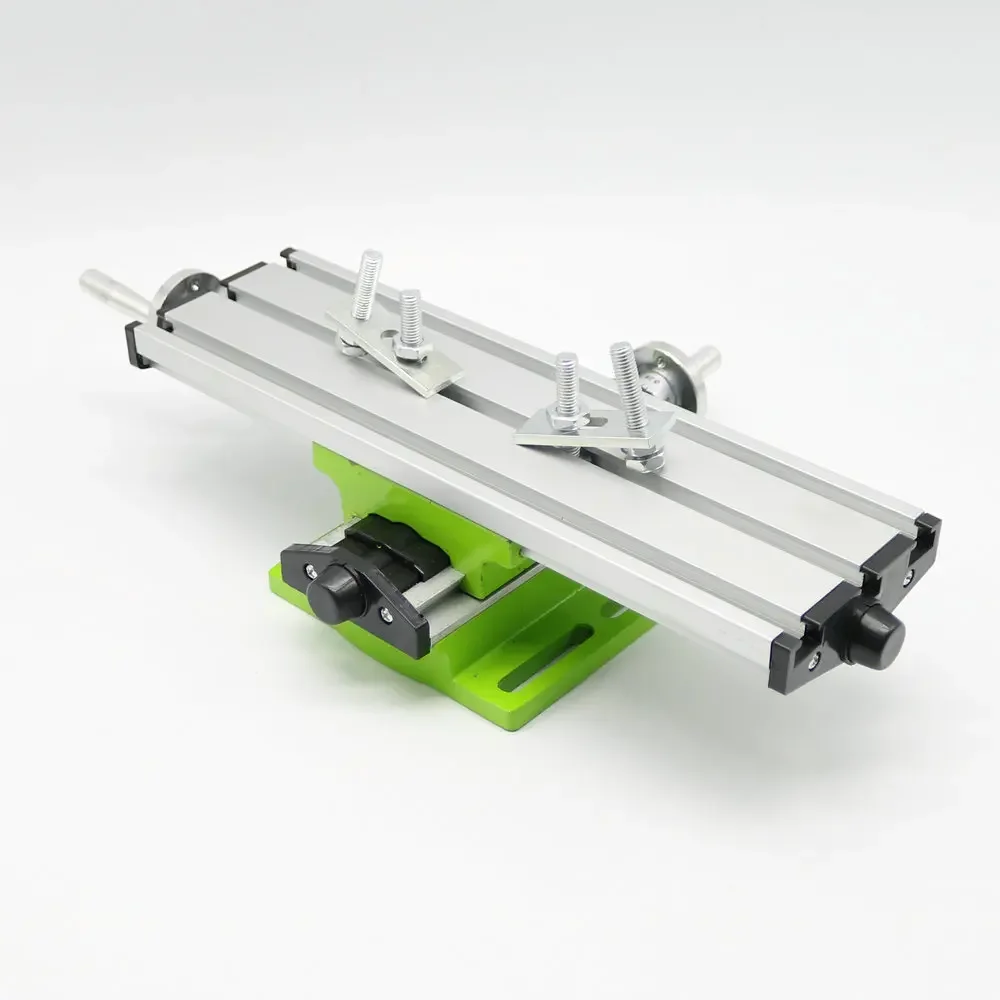 New Miniature precision multifunction Milling Machine Bench drill Vise Fixture worktable X Y-axis adjustment Coordinate table