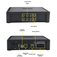 ABTO-31 Band EQ Dsp Audio Processor 4-Input 6-Output Car DSP Amplifier 6 Channels Class AB Car Audio Modification Amp