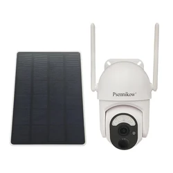 Solar Bullet And PTZ Linkage Camera 8MP Wireless And 4G CCTV Camera Outdoor IP66 Waterproof Network Camera