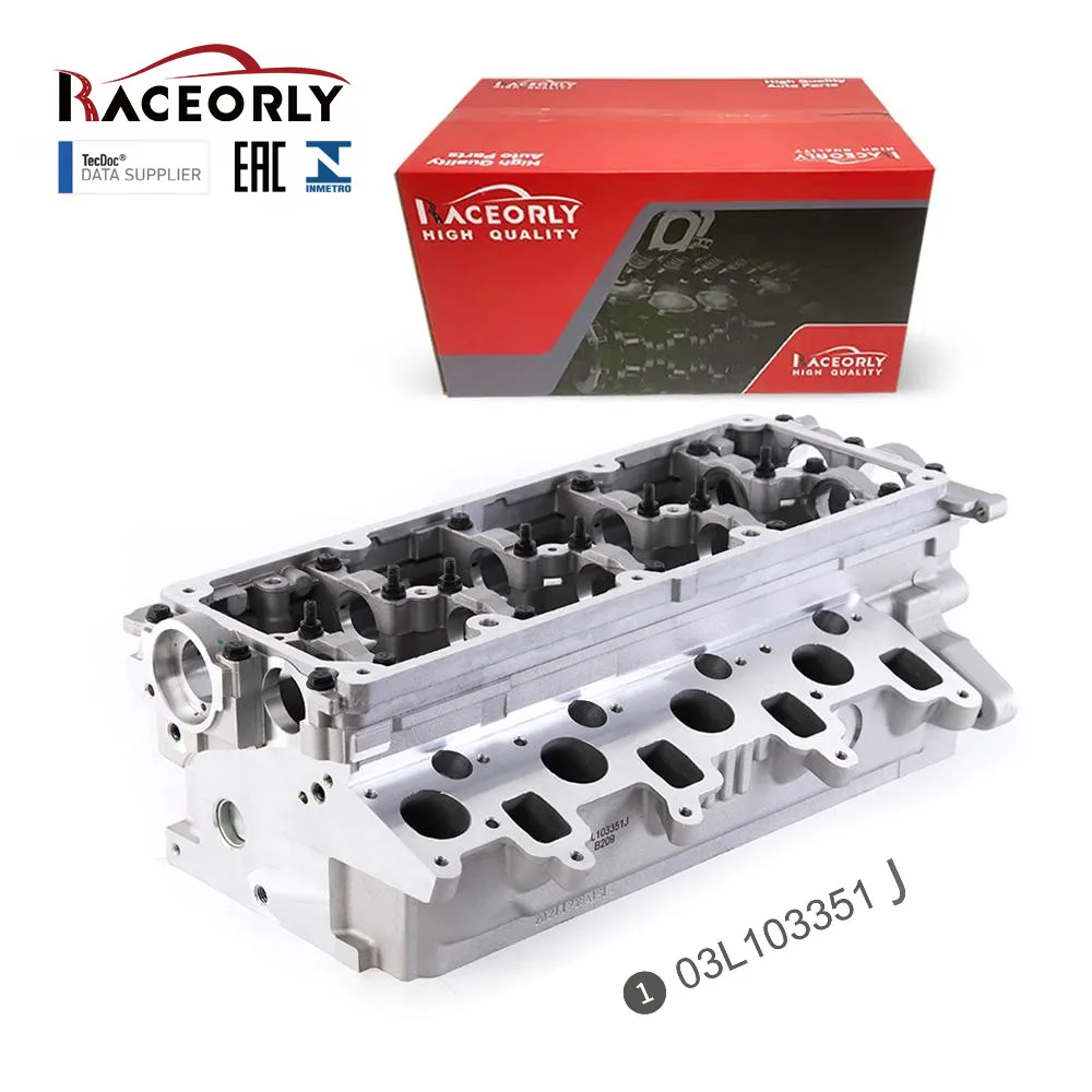 ฝาสูบเครื่องยนต์ RACEORLY สำหรับรถยนต์ VW 2.0 TDI ดีเซล 03L103351A 03L103351J