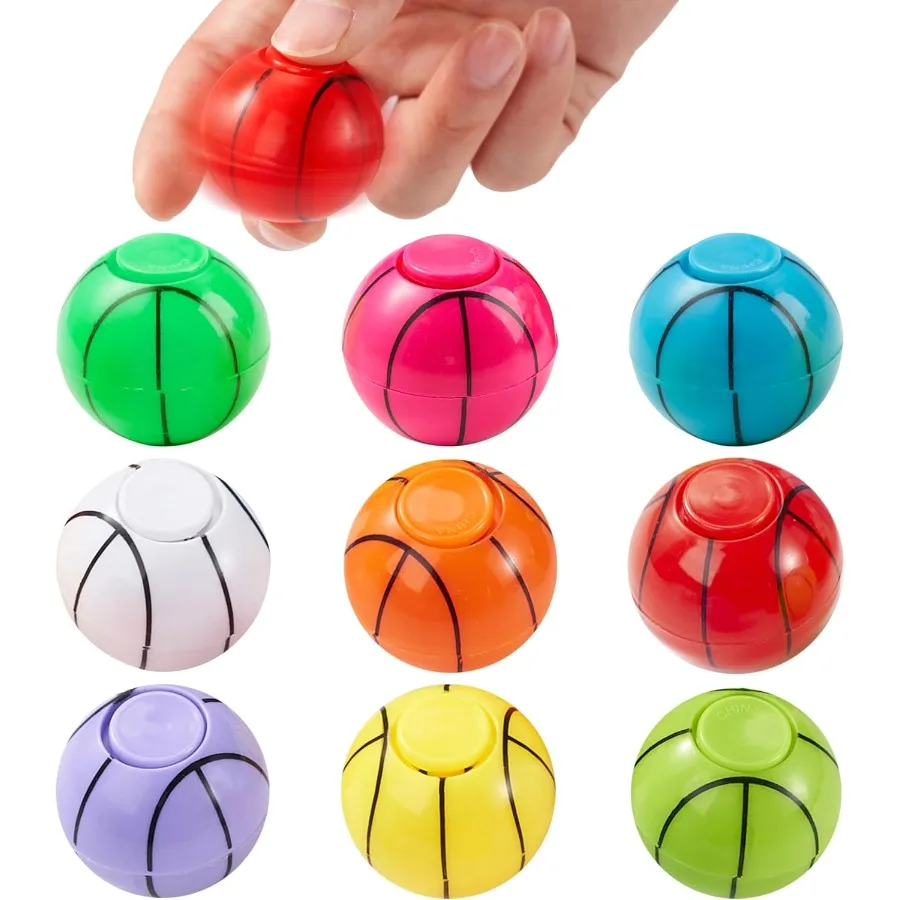 36 Pack Fidget Spinner Bertema Bola Basket untuk: Mainan Penghilang Stres yang Menyenangkan dan Edukatif, Ideal untuk Hadiah Pesta Ulang Tahun dan Kelas