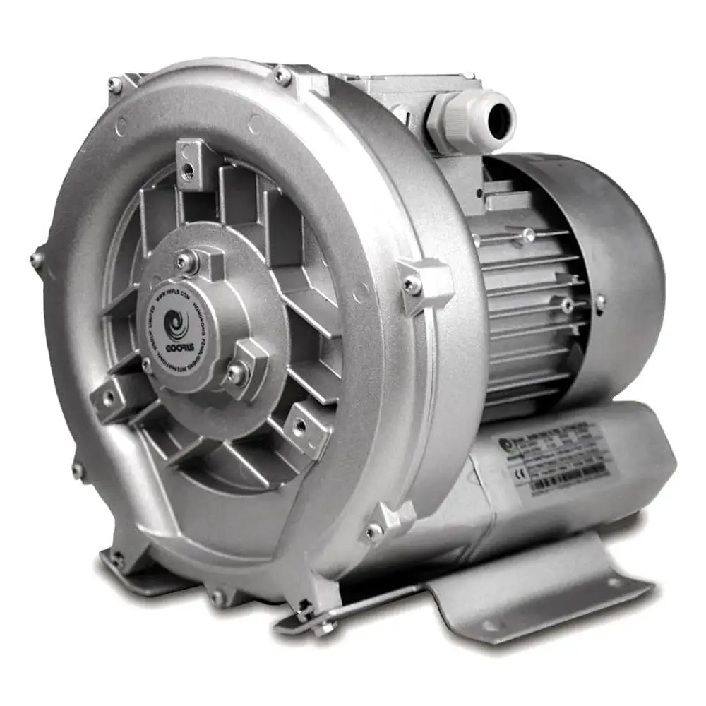 220V 0.37Hp Regenerative Blower 50CFM GHBH 0D3-12-1R1 Low Noise Operation Durable NEW