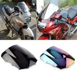 For Kawasaki ZZR400 ZX400 ZX400N ZZR600 ZX600 ZZR ZZ-R 400 N 600 E 1993 -2006 2007 Windscreen Screen Double Bubble Windshield