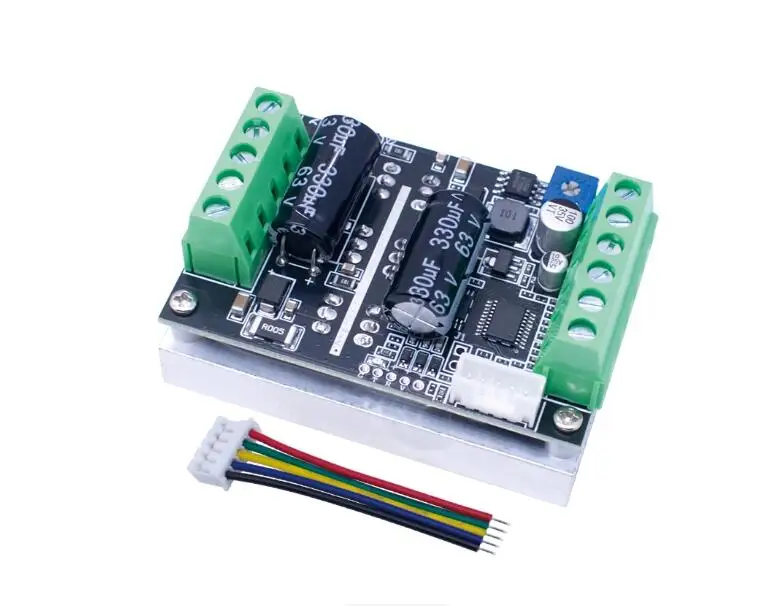 BLDC-500W 6-60V20A Módulo de accionamiento de motor trifásico PWM sin escobillas controlado por sensor con control de efecto Hall